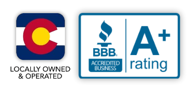 A= Rating with the Better Business Bureau and Locally Owned